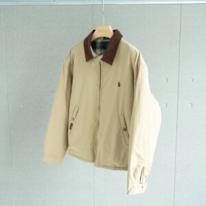 ralph lauren polo corduroy collar jacket khaki