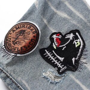 amiri pegasus denim jacket blue