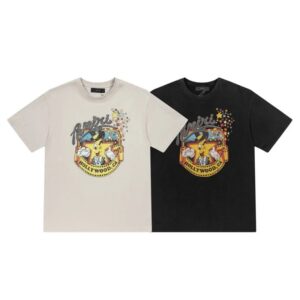 amiri graphic tee multicolor