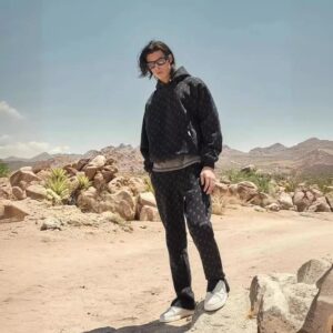 represent all over logo jogger pants multi