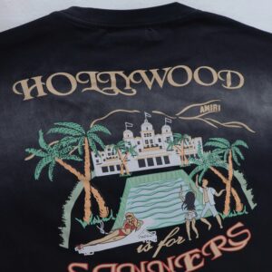 amiri graphic print vintage t shirt multi