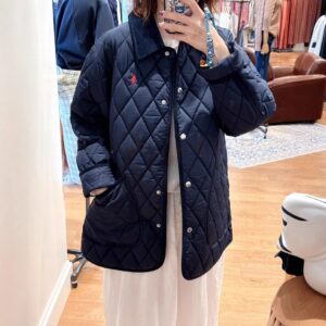ralph lauren quilted jacket multicolor