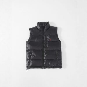ralph lauren puffer vest black/navy/gray