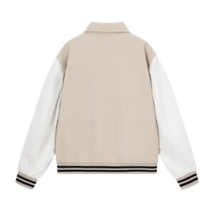 amiri bone embroidered varsity jacket multicolor