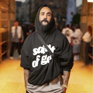 cpfm x fog hoodie black