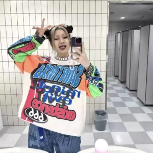 saint graffiti long sleeve tee multicolor