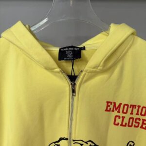 mixed emotion gradient hoodie yellow/orange