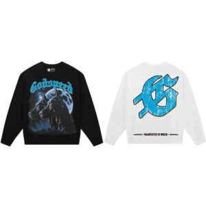 godspeed geometric skull sweatshirt multicolor