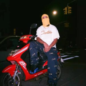 corteiz printed joggers multicolor