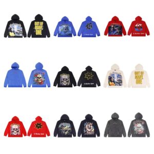 godspeed skull letter hoodie multi
