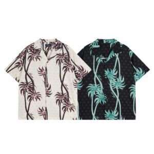 amiri palm print set multicolor