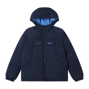 devil island letter logo hooded jacket