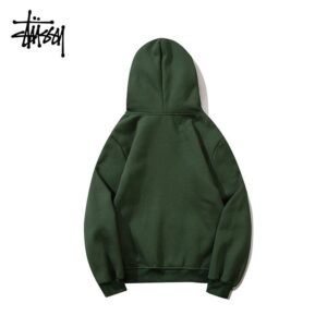 stussy embroidered hoodie multicolor