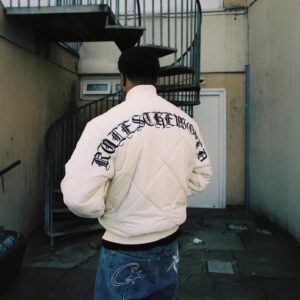 ruletheworld quilt puffer jacket multi