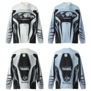 saint tear vintage graffiti longsleeve tee