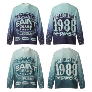 saint tear vintage graffiti longsleeve tee