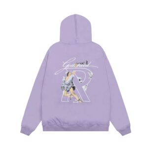 represent oversized hoodie multicolor