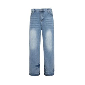 represent life washed denim jeans blue