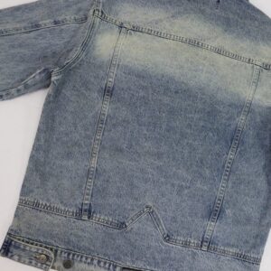 god speed embroidered denim jacket multi