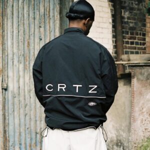 corteiz colorblock windbreaker jacket multi