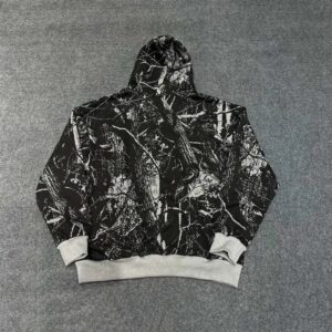 corteiz graphic hoodie set multi