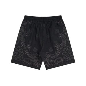 amiri totem print shirt and shorts set multicolor