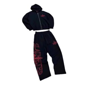 homixide black hoodie set