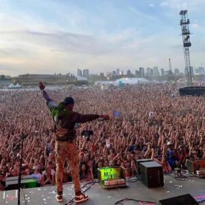 travis scott concert hoodie multi color