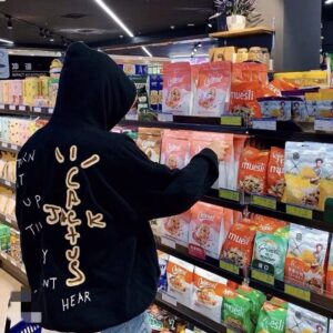 travis scott cactus hoodie, black