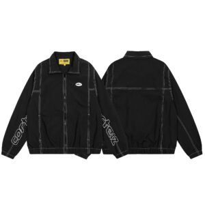 corteiz street style black jacket