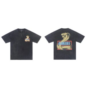 amiri crystal print t shirt multicolor