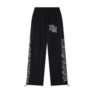 mixed&emotion rhinestone letter sweatpants