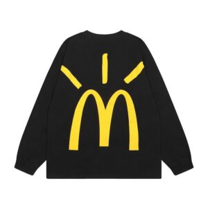travis scott x mcdonald's tee brown