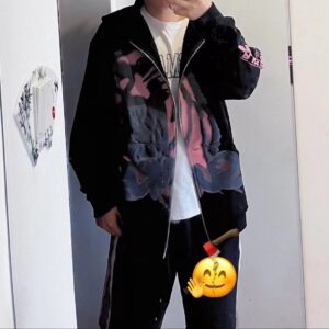 travis scott black tiger hoodie