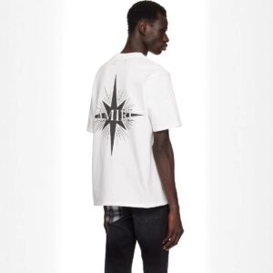 amiri letter print t shirt multicolor
