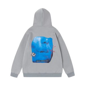 travis scott collab graphic hoodie multicolor