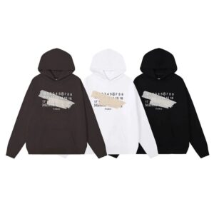 maison margiela hoodie multicolor