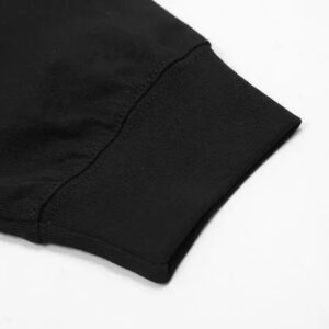 travis scott mask print black tee