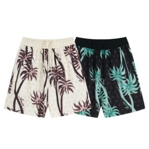 amiri palm print set multicolor