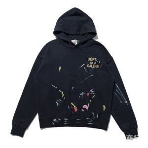 gallery dept small script logo colorful hoodie​