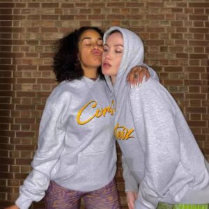 corteiz hoodie tracksuit multicolor