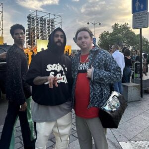 cpfm x fog hoodie black