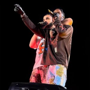 travis scott astroworld festival tee brown