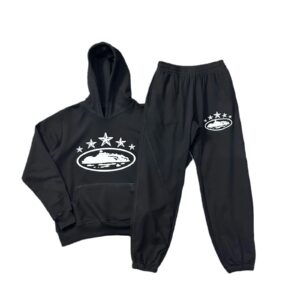 unisex star print tracksuit multi