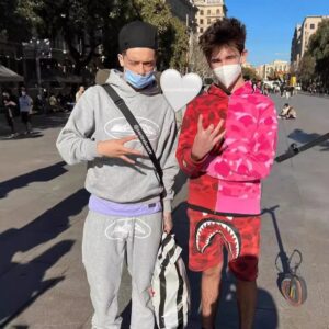 devil island hoodie sweatpant set multicolor