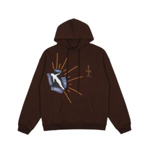 travis scott brown hoodie