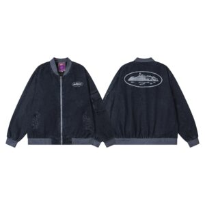 dark denim jacket set adwysd