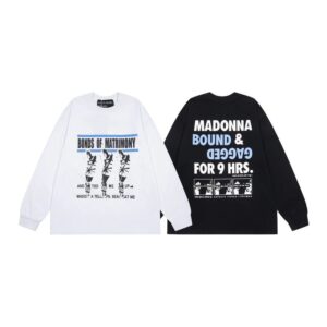 erd graphic washed long sleeve tee multicolor