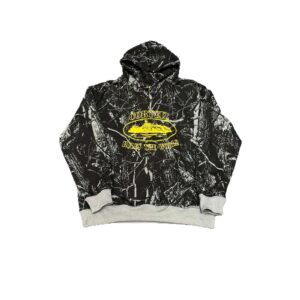 corteiz graphic hoodie set multi