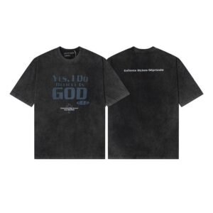 erd graphic washed t shirt black